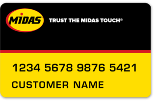 Midas Credit Card