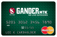 Gander Mountain Mastercard